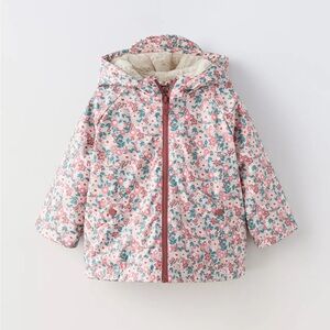 Girls Zara winter jacket size 3/4 great condition, furry liner, waterproof.